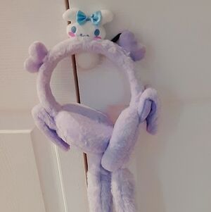 Earmuffs Robbit Jumping Earmuff Fluffy Kids Earmuffs W Lights Available In 3 C